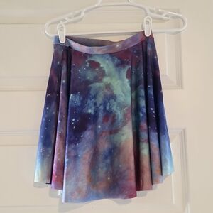 Galaxy Print Women's Skirt